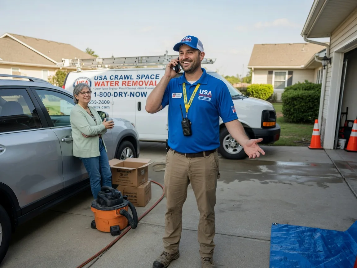 Crawl Space Water Removal Amelia, OH FAQs